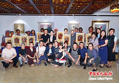 岩彩艺境 中外文化交流·岩彩绘画体验活动圆满举行